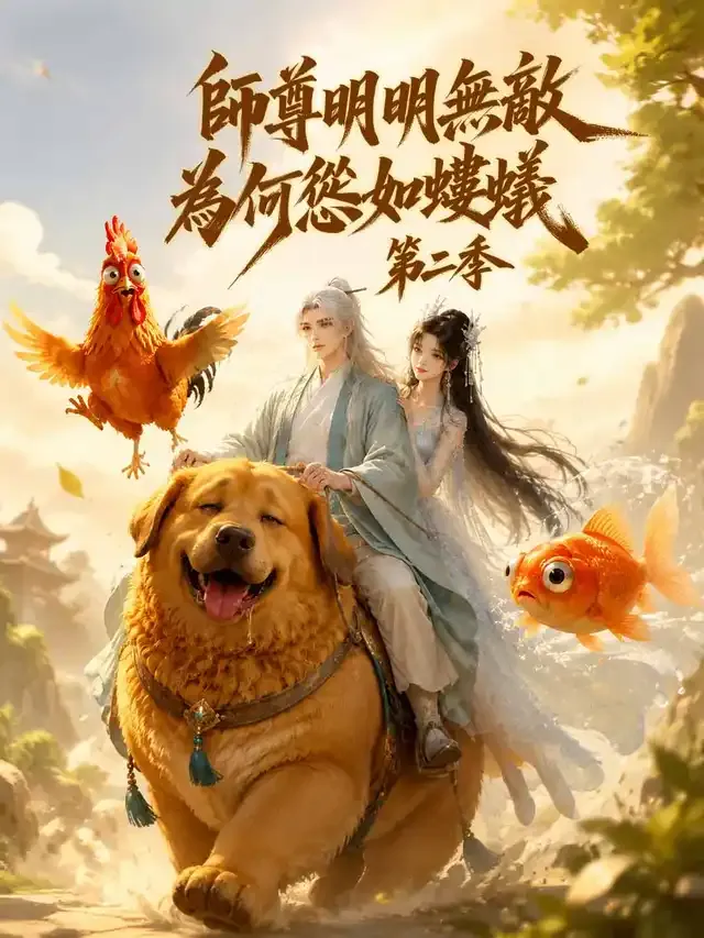 《師尊明明無敵為何慫如螻蟻 第二季》封面