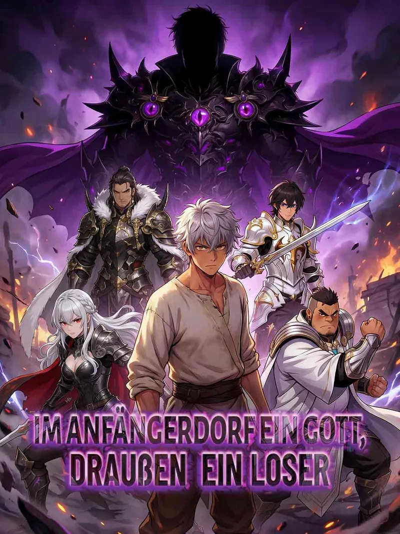 Cover von Im Anfängerdorf ein Gott, draußen ein Loser
