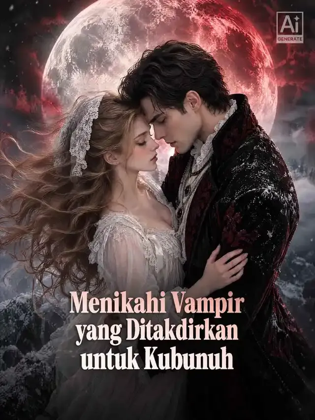 Sampul Menikahi Vampir yang Ditakdirkan untuk Kubunuh