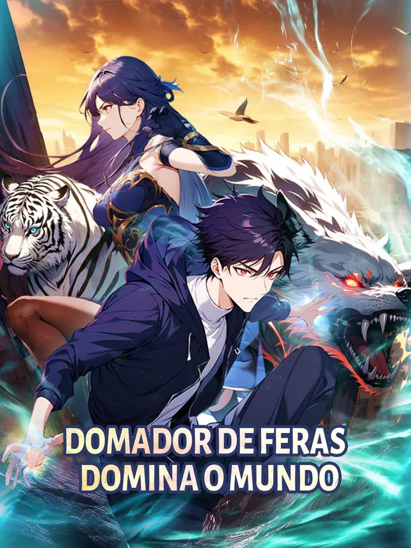 Capa de Domador de feras domina o mundo