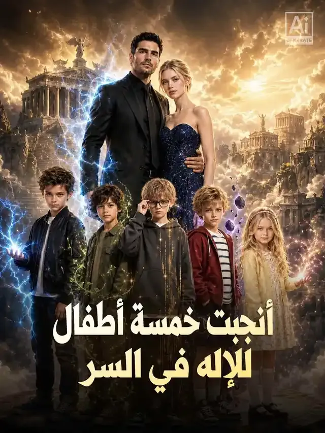 غلاف أنجبت خمسة أطفال للإله في السر