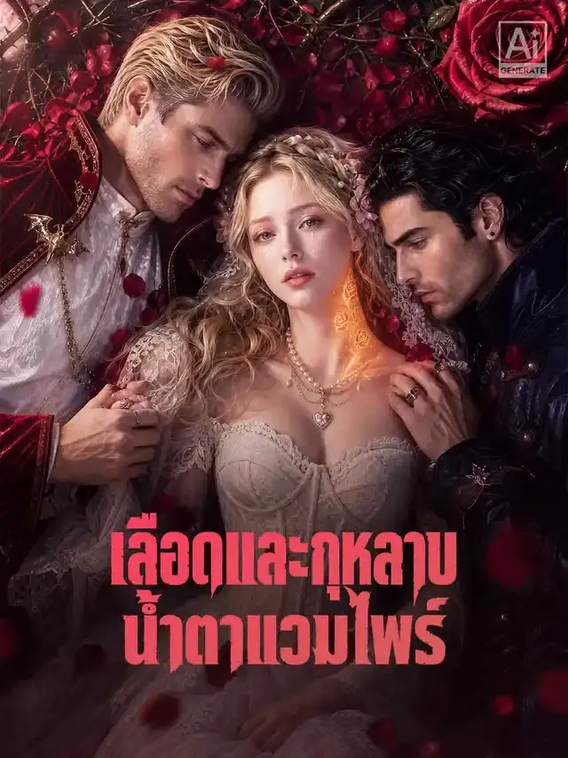 หน้าปกเลือดและกุหลาบ น้ำตาแวมไพร์
