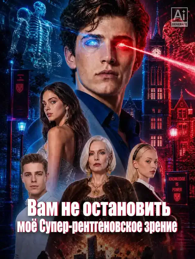 Обложка «Вам не остановить моё Супер-рентгеновское зрение»