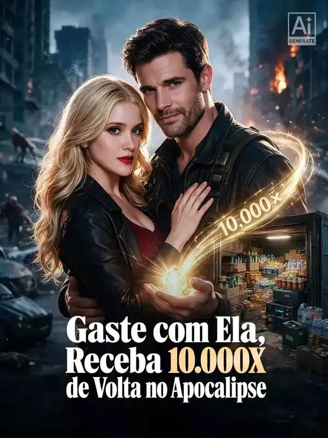 Capa de Gaste com Ela, Receba 10.000X de Volta no Apocalipse