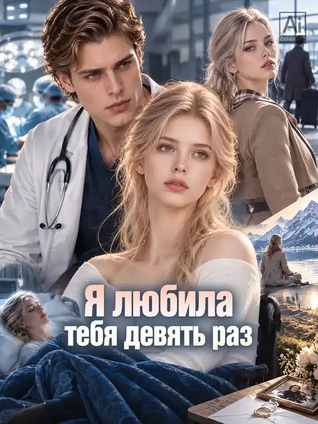 Обложка «Я любила тебя девять раз»