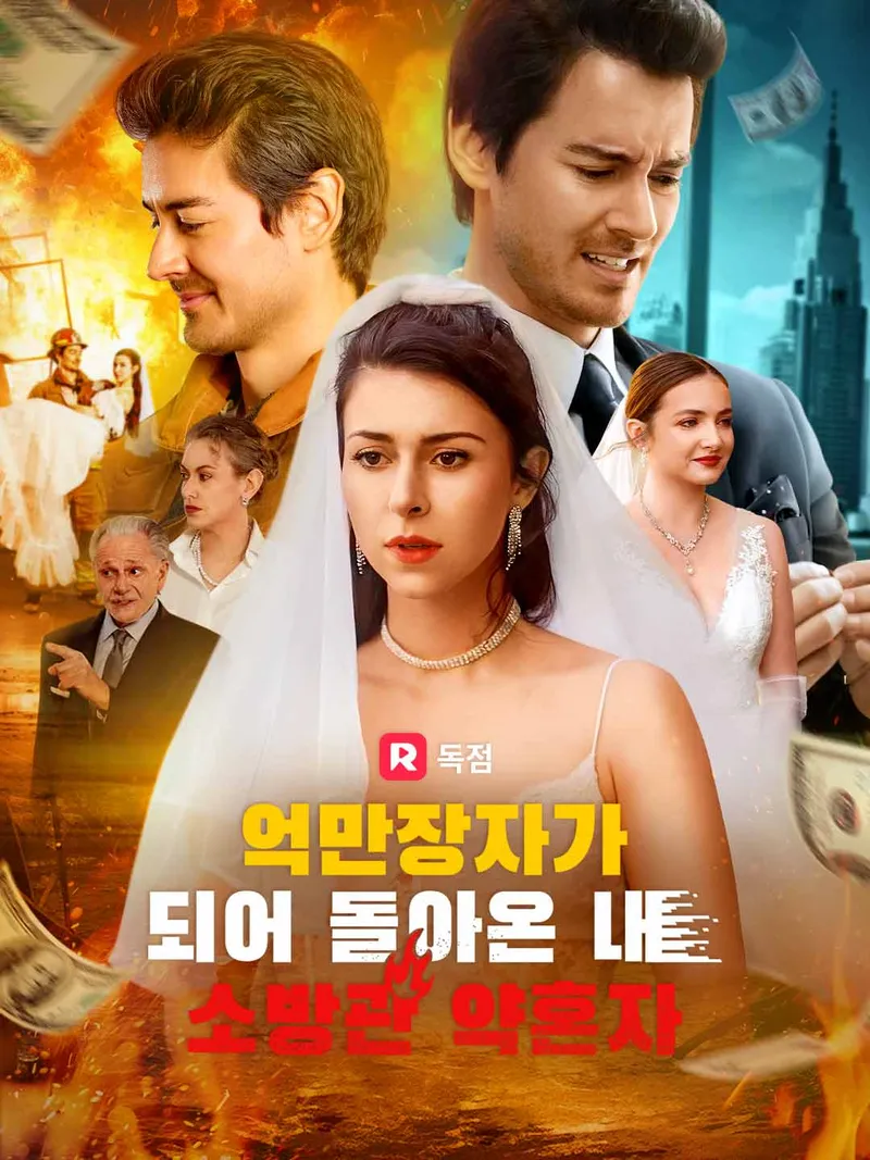 억만장자가 되어 돌아온 내 소방관 약혼자 표지