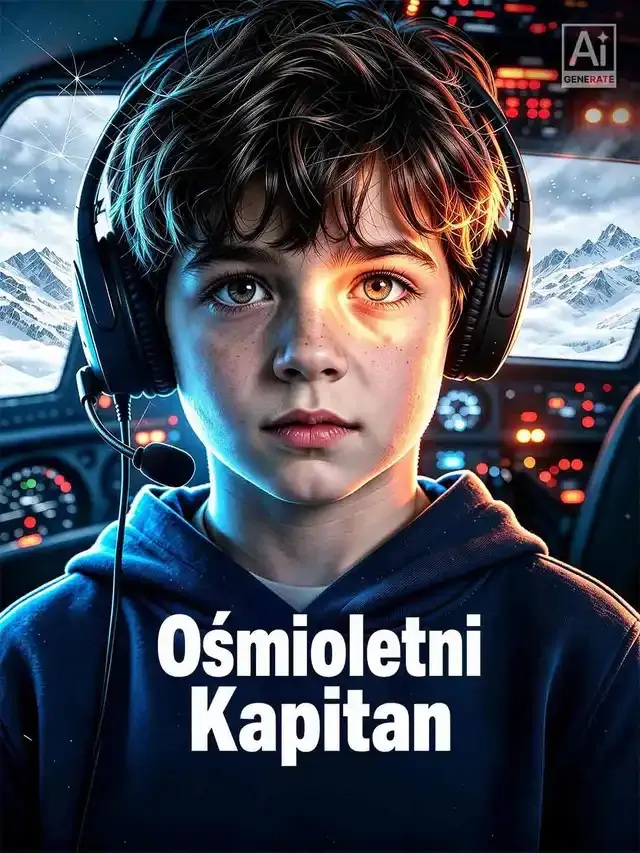 Okładka Ośmioletni Kapitan