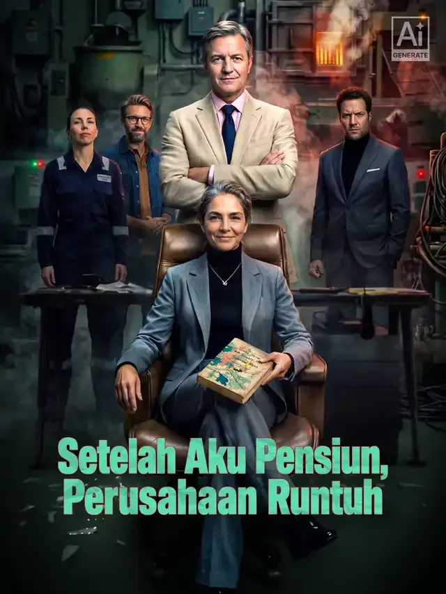 Sampul Setelah Aku Pensiun, Perusahaan Runtuh