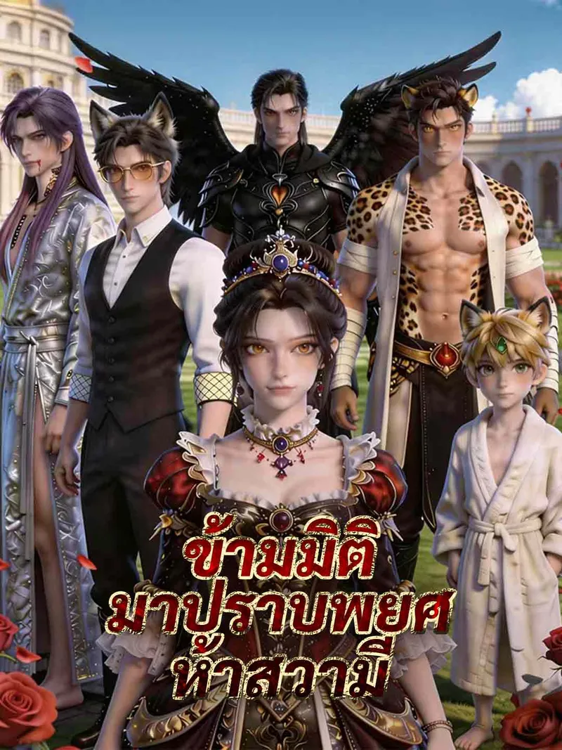 หน้าปกข้ามมิติมาปราบพยศห้าสวามี