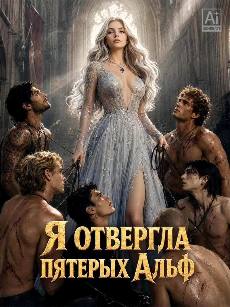 Обложка «Я отвергла пятерых Альф»