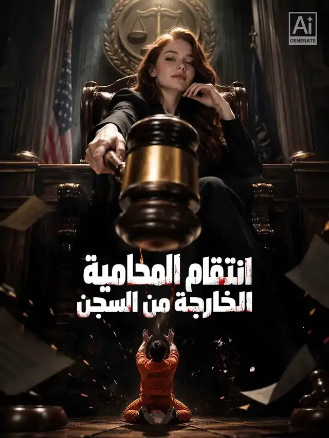 غلاف انتقام المحامية الخارجة من السجن
