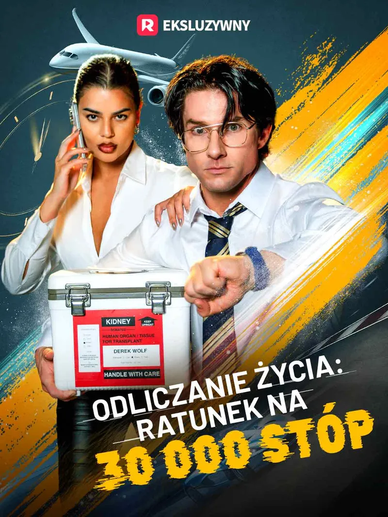 Okładka Odliczanie życia: Ratunek na 30 000 stóp