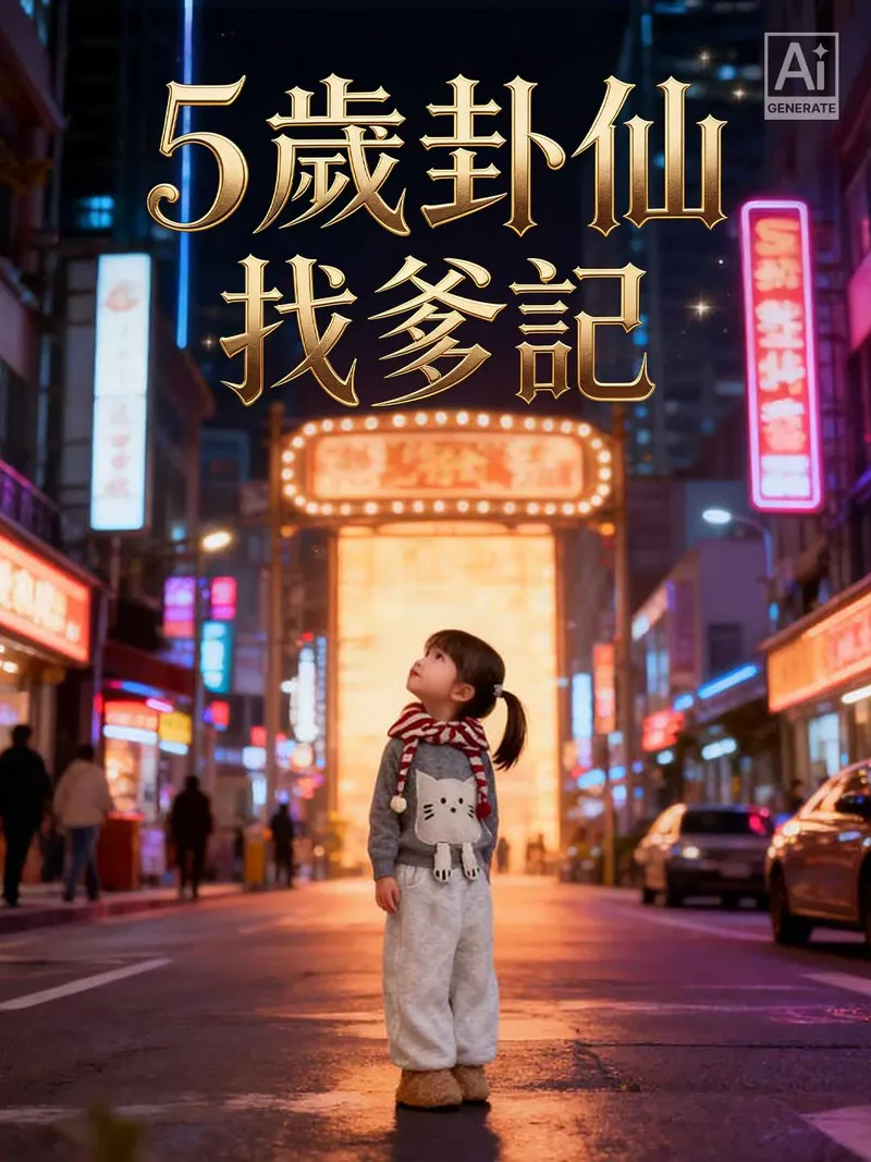 《5歲卦仙找爹記》封面