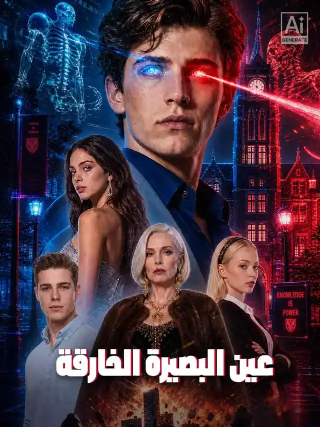 غلاف عين البصيرة الخارقة