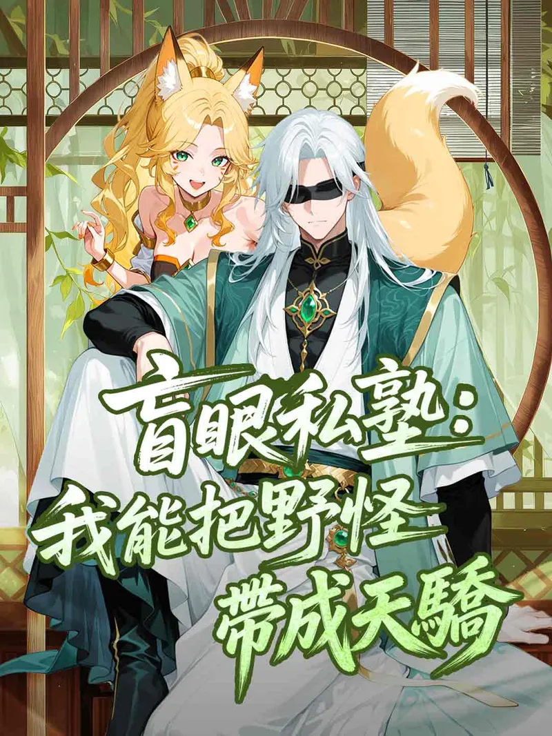 《盲眼私塾:我能把野怪帶成天驕！》封面