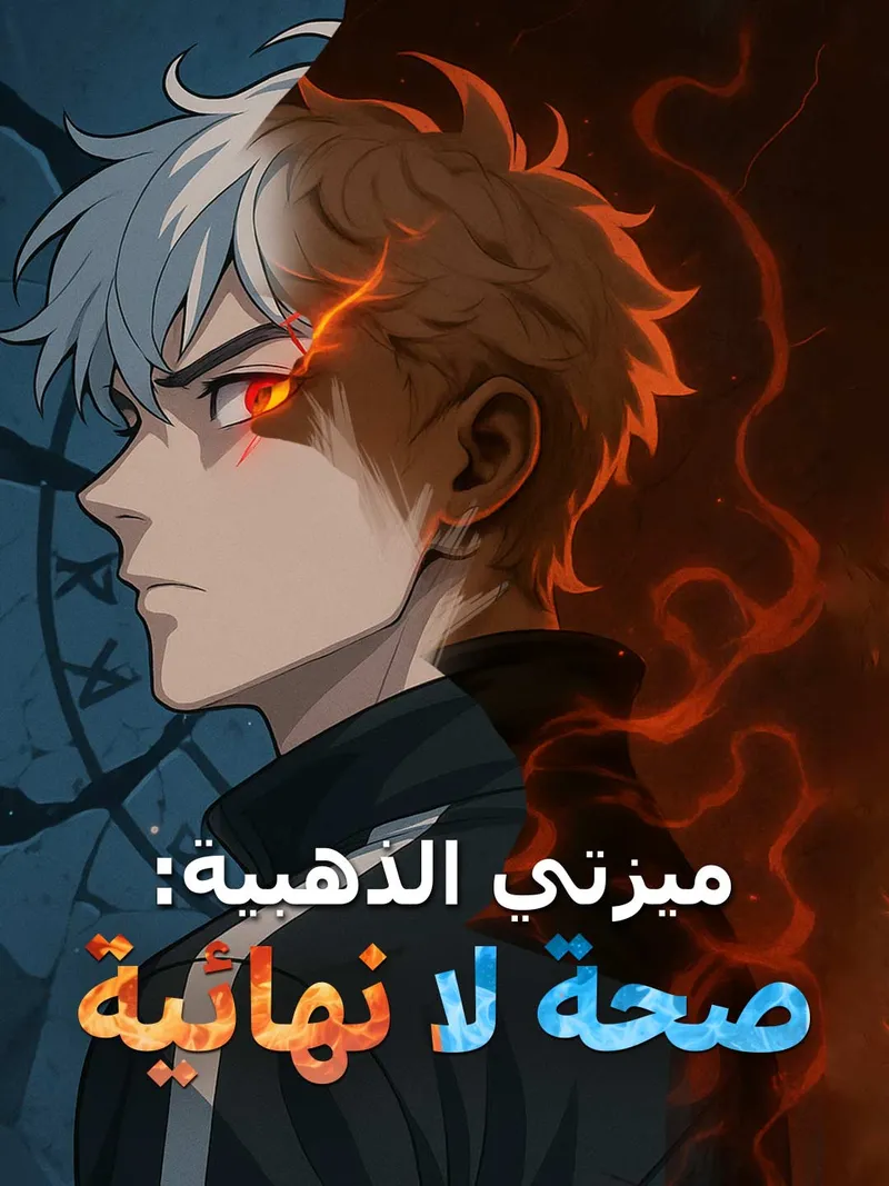 غلاف ميزتي الذهبية: صحة لا نهائية