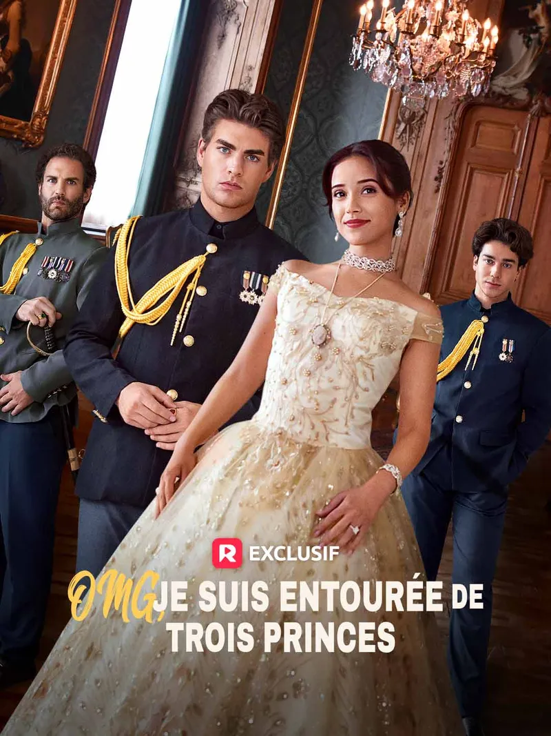 Couverture de OMG, je suis entourée de trois princes