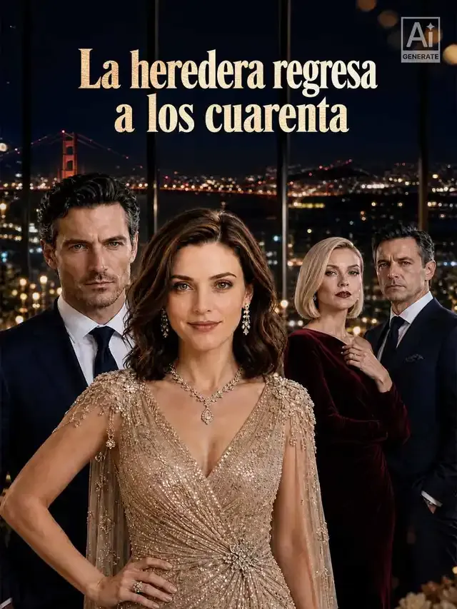 Portada de La heredera regresa a los cuarenta