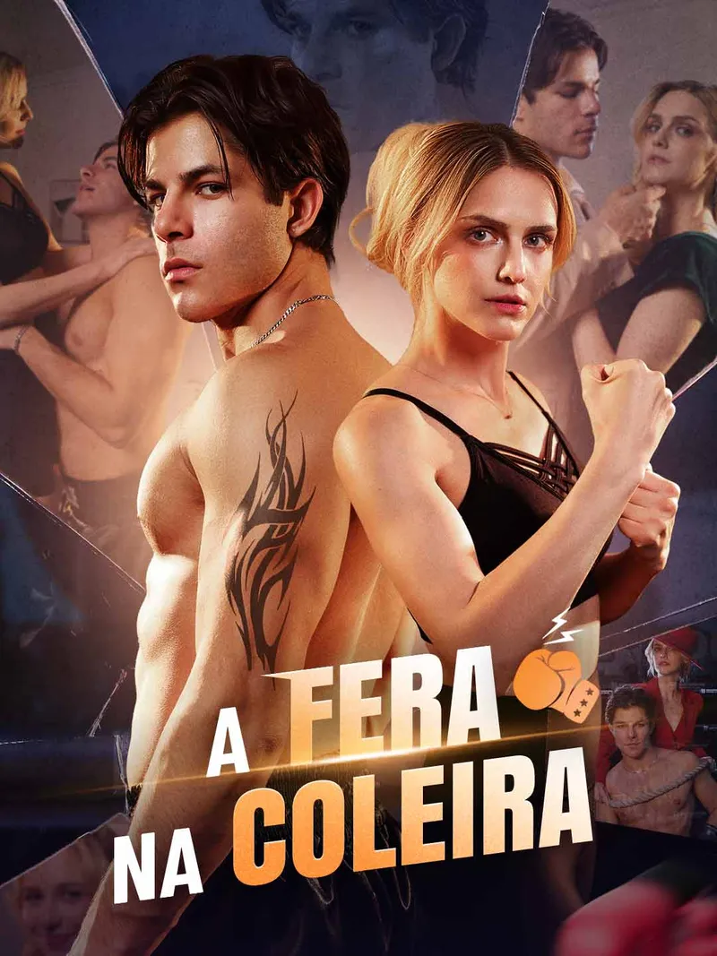 Capa de A Fera na Coleira