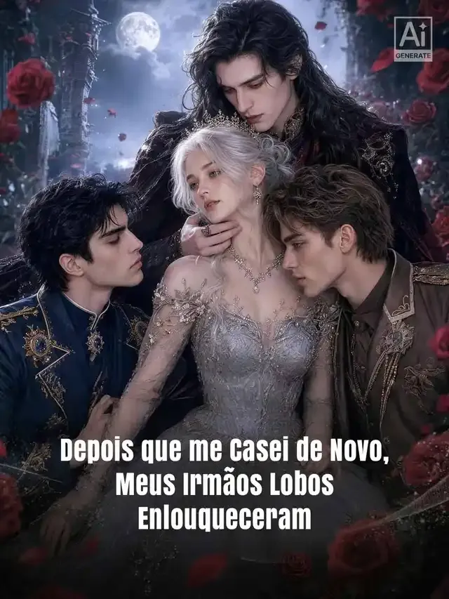 Capa de Depois que me Casei de Novo, Meus Irmãos Lobos Enlouqueceram