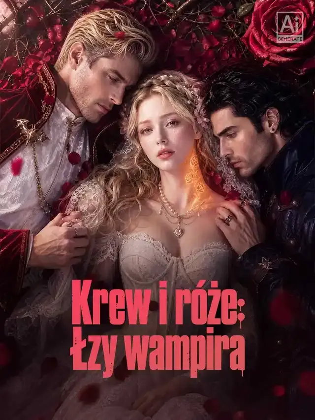 Okładka Krew i róże: Łzy wampira