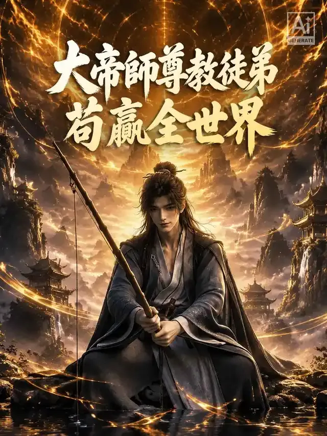 《大帝師尊教徒弟苟贏全世界》封面