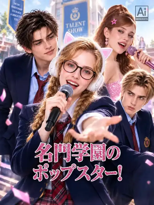 「名門学園のポップスター!」のカバー画像