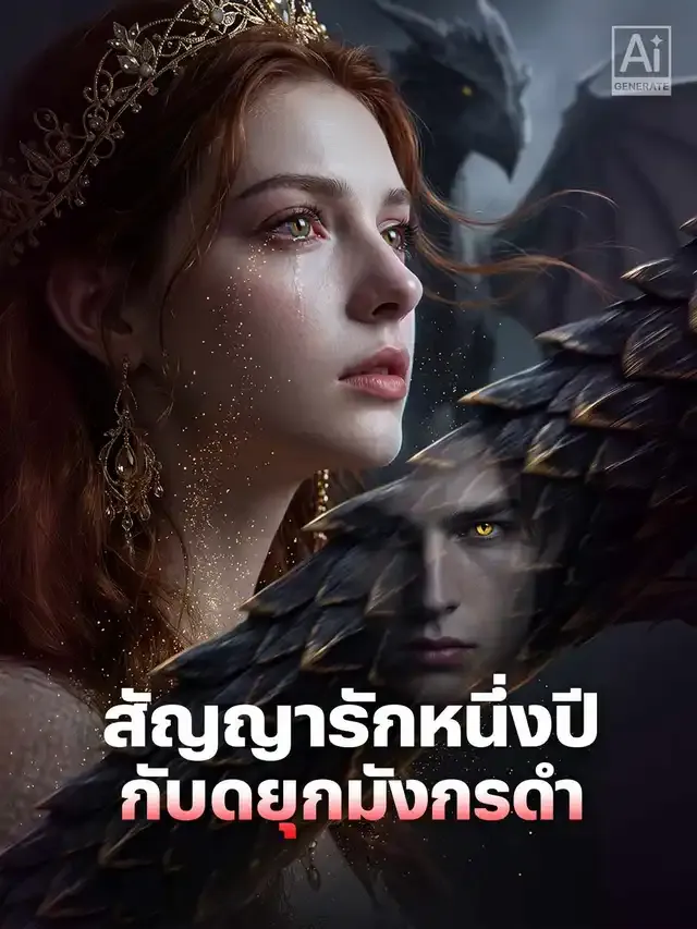 หน้าปกสัญญารักหนึ่งปีกับดยุกมังกรดำ