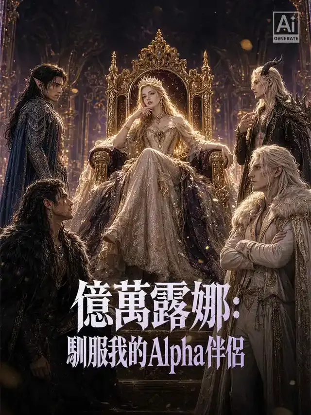 《億萬露娜：馴服我的Alpha伴侶》封面