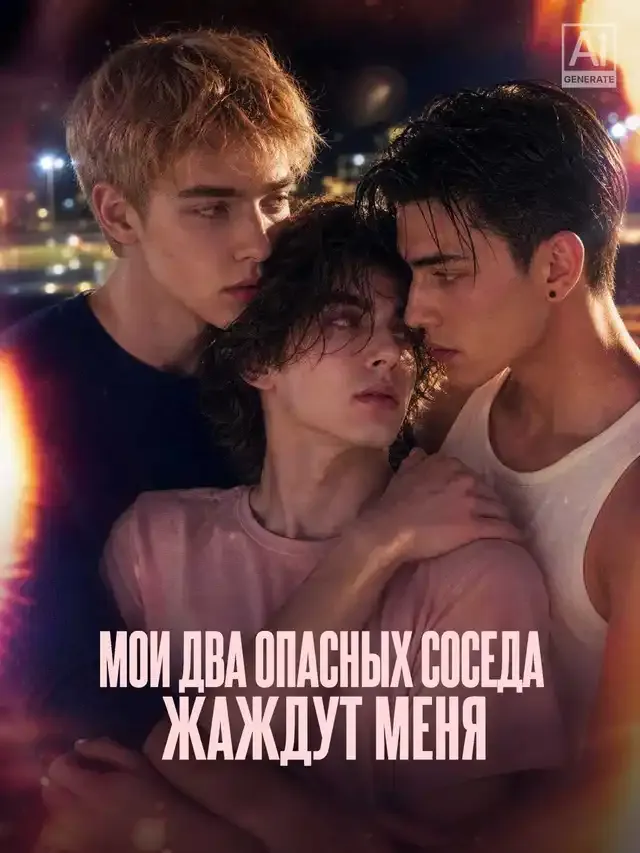 Обложка «Мои два опасных соседа жаждут меня»