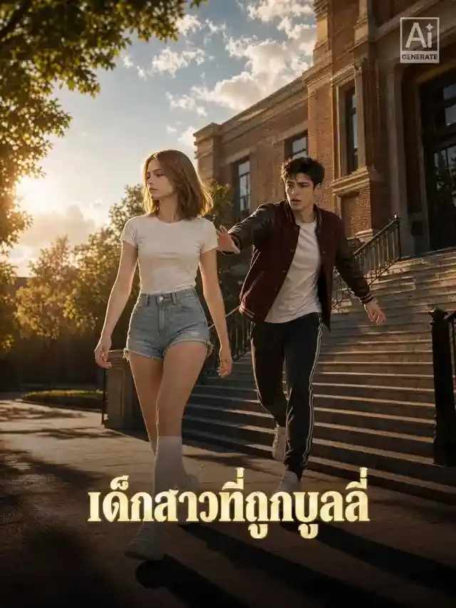 หน้าปกเด็กสาวที่ถูกบูลลี่
