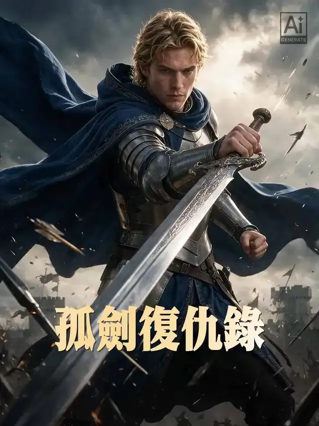 《孤劍復仇錄》封面