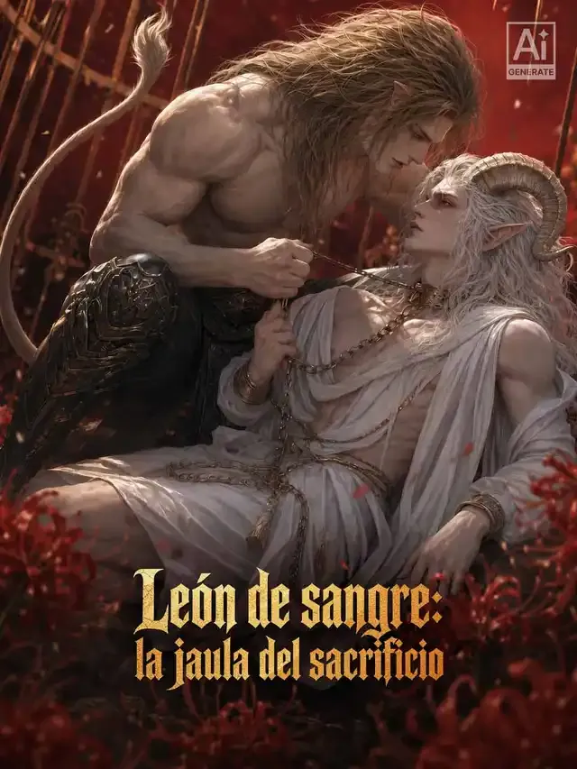 Portada de León de sangre: la jaula del sacrificio