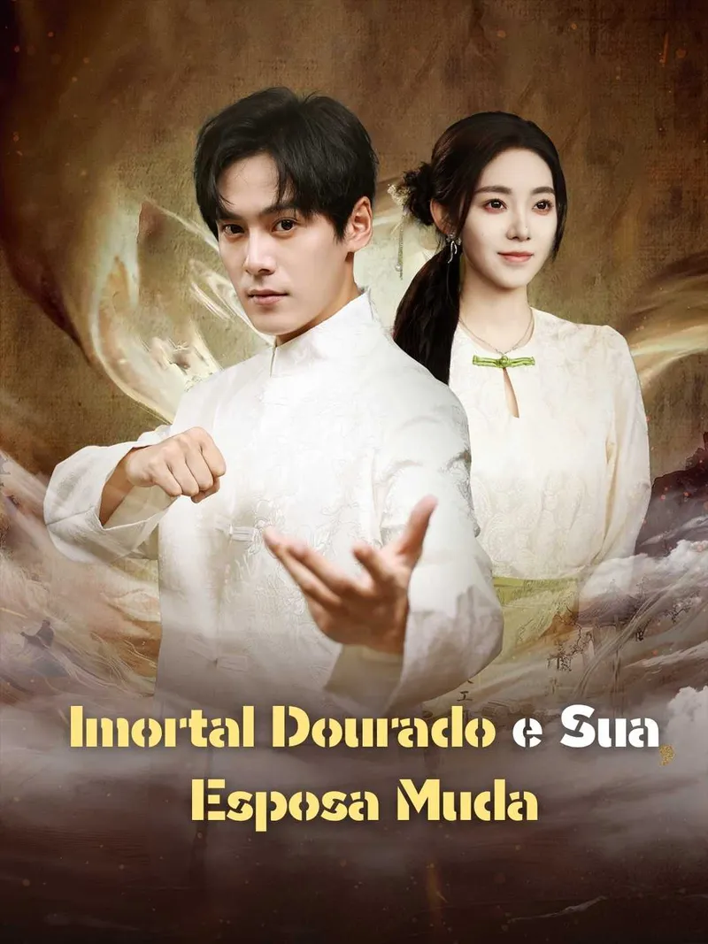 Capa de Imortal Dourado e Sua Esposa Muda