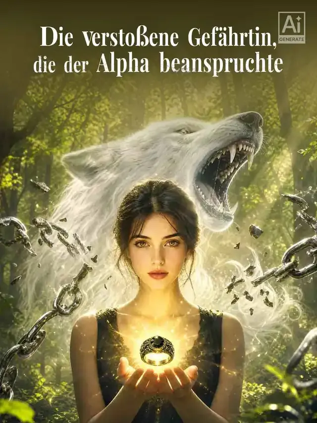 Cover von Die verstoßene Gefährtin, die der Alpha beanspruchte