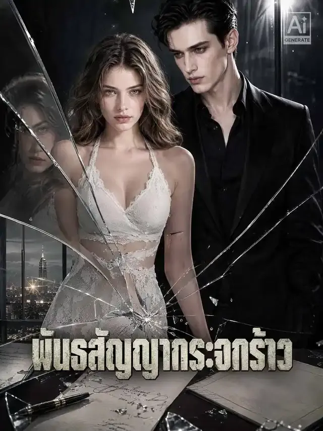 หน้าปกพันธสัญญากระจกร้าว