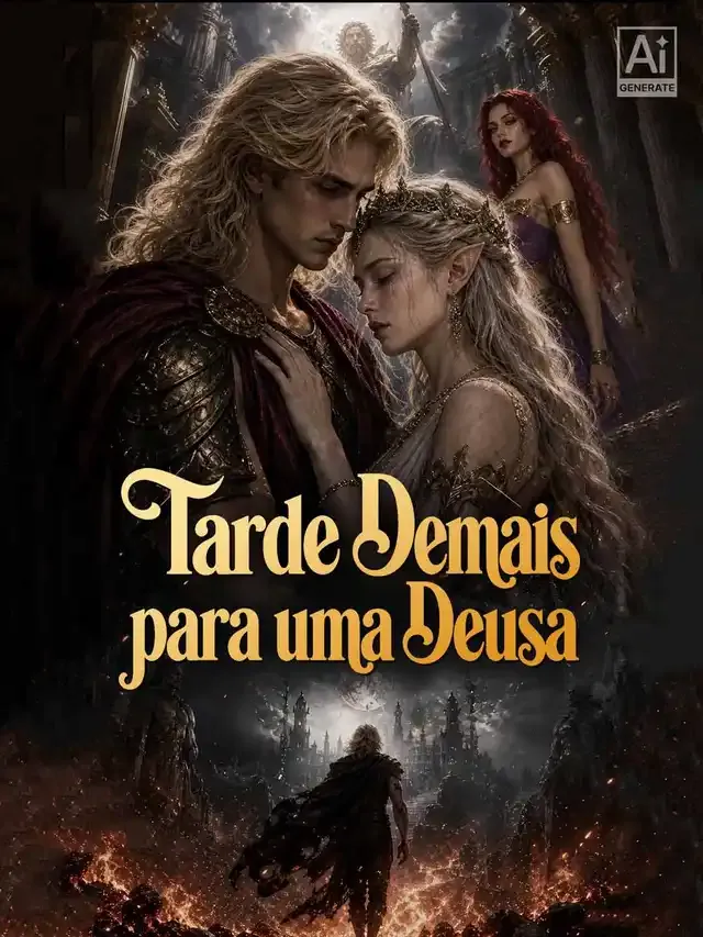 Capa de Tarde Demais para uma Deusa