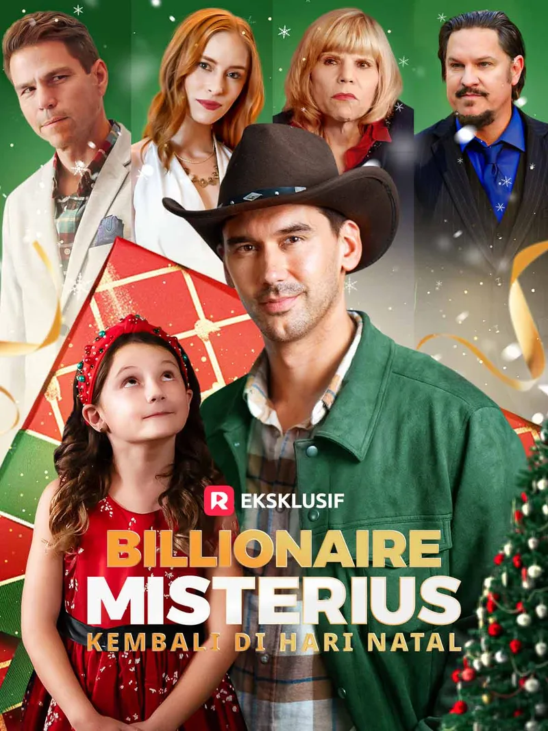 Sampul Billionaire Misterius Kembali di Hari Natal