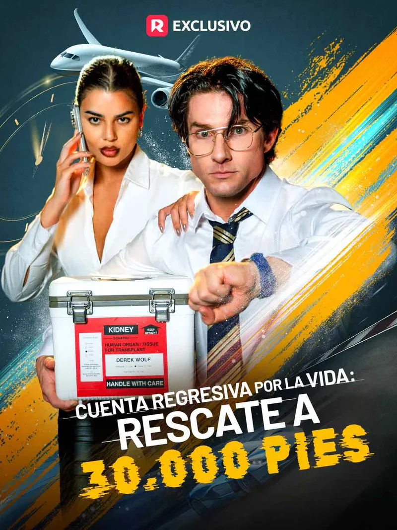 Portada de Cuenta regresiva por la vida: rescate a 30.000 pies