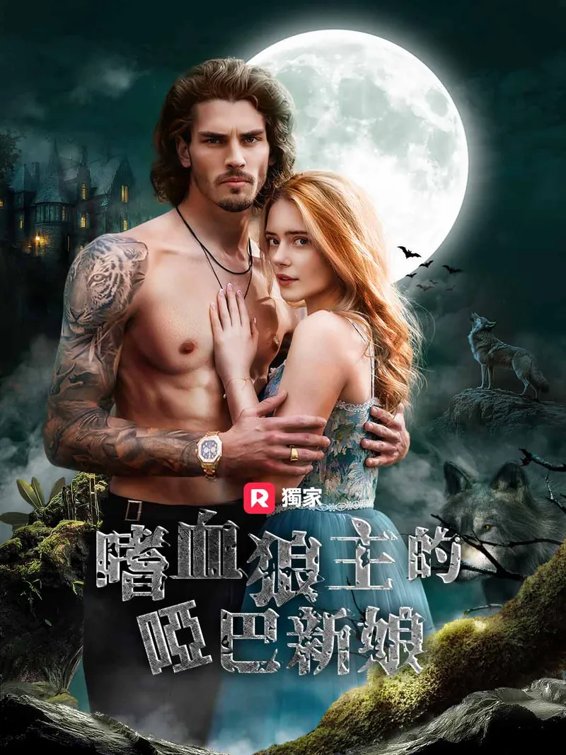 《嗜血狼主的啞巴新娘》封面