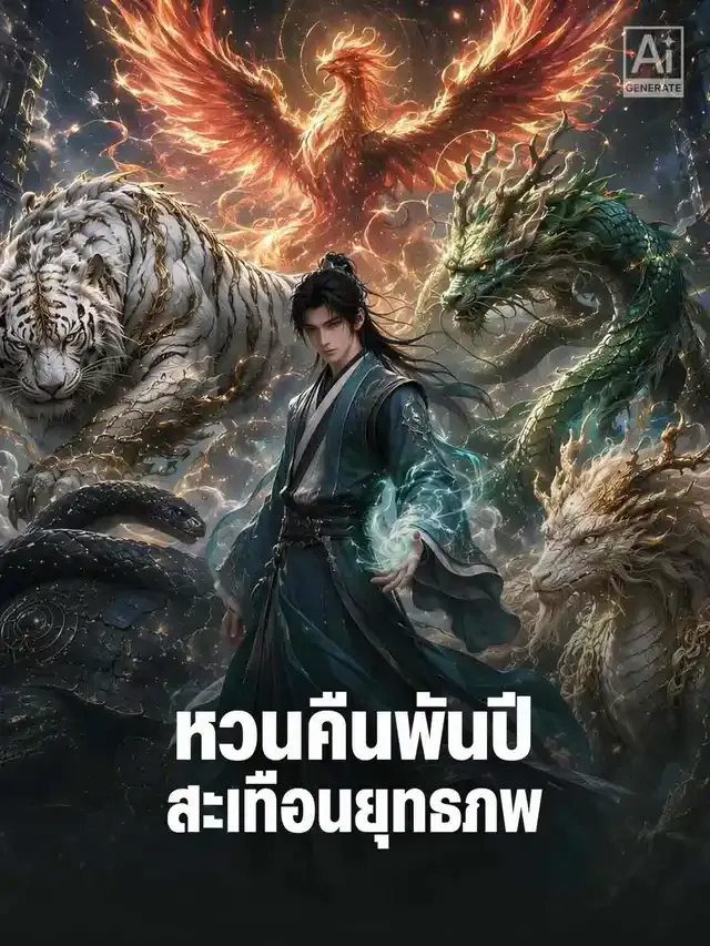 หน้าปกหวนคืนพันปี สะเทือนยุทธภพ