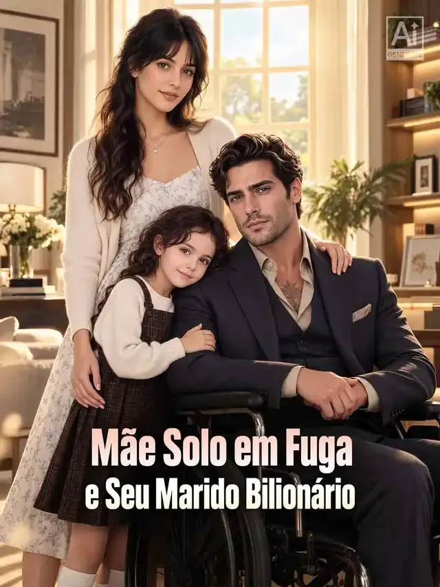 Capa de Mãe Solo em Fuga e Seu Marido Bilionário