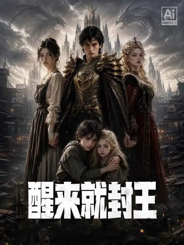 《醒來就封王》封面