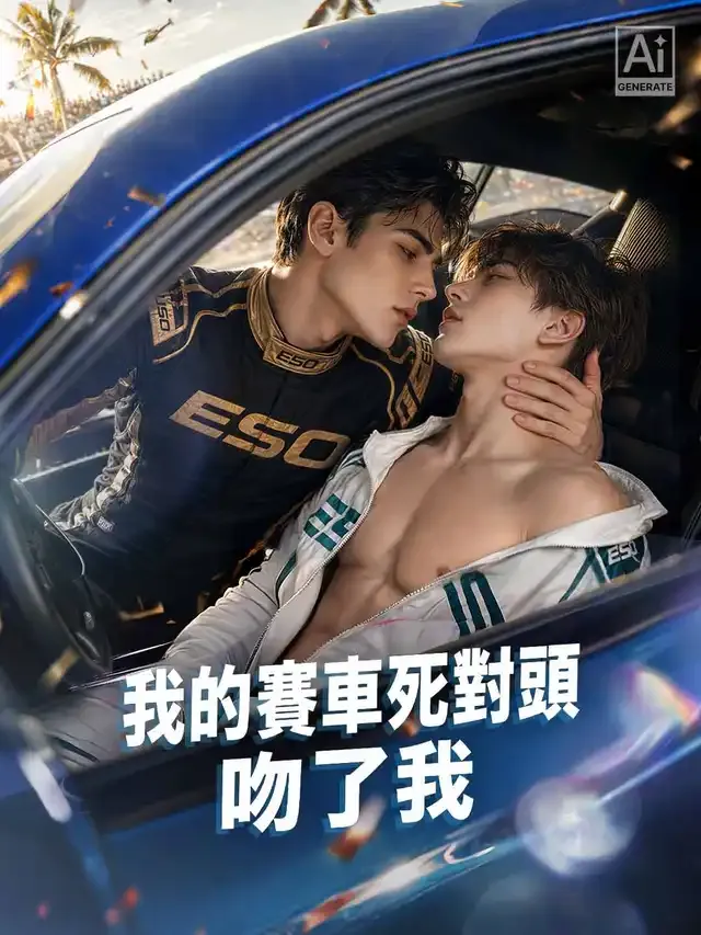《我的賽車死對頭吻了我》封面