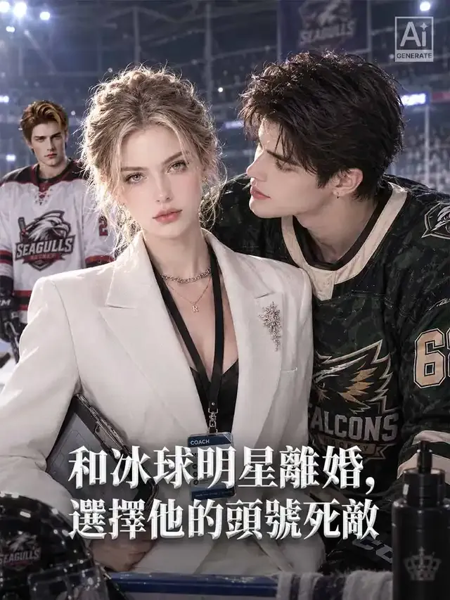 《和冰球明星離婚，選擇他的頭號死敵》封面