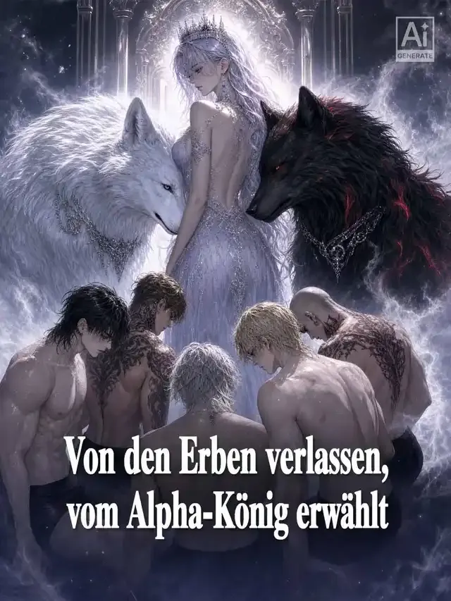 Cover von Von den Erben verlassen, vom Alpha-König erwählt
