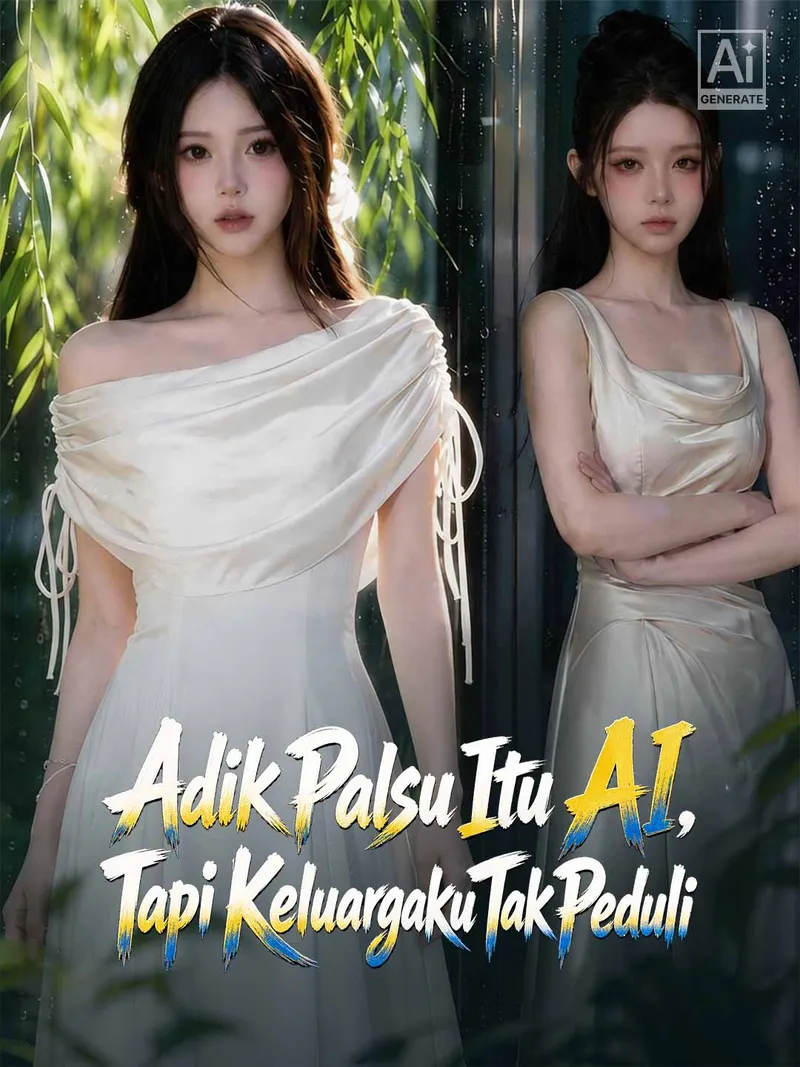 Sampul Adik Palsu Itu AI, Tapi Keluargaku Tak Peduli