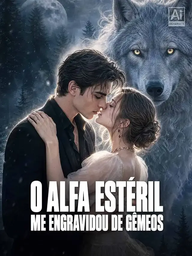 Capa de O Alfa Estéril Me Engravidou de Gêmeos
