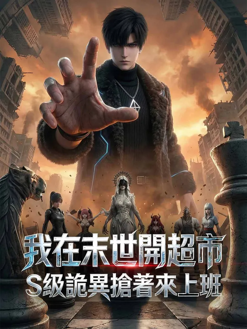 《我在末世開超市，S級詭異搶著來上班》封面
