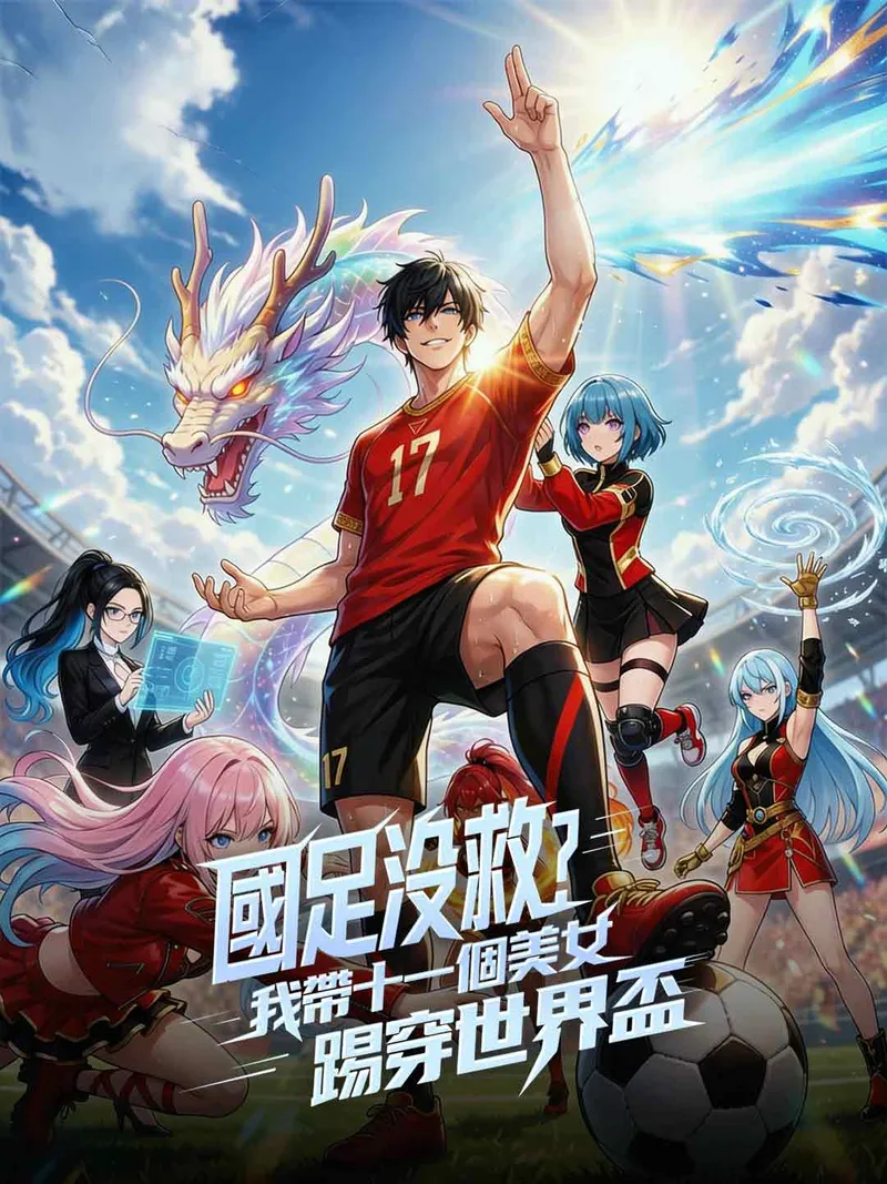 《國足沒救？我帶十一個美女踢穿世界盃》封面